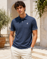 Men’s Tipped Short-Sleeve Polo Shirt
