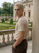 Men’s Textured Crew Neck T-Shirt