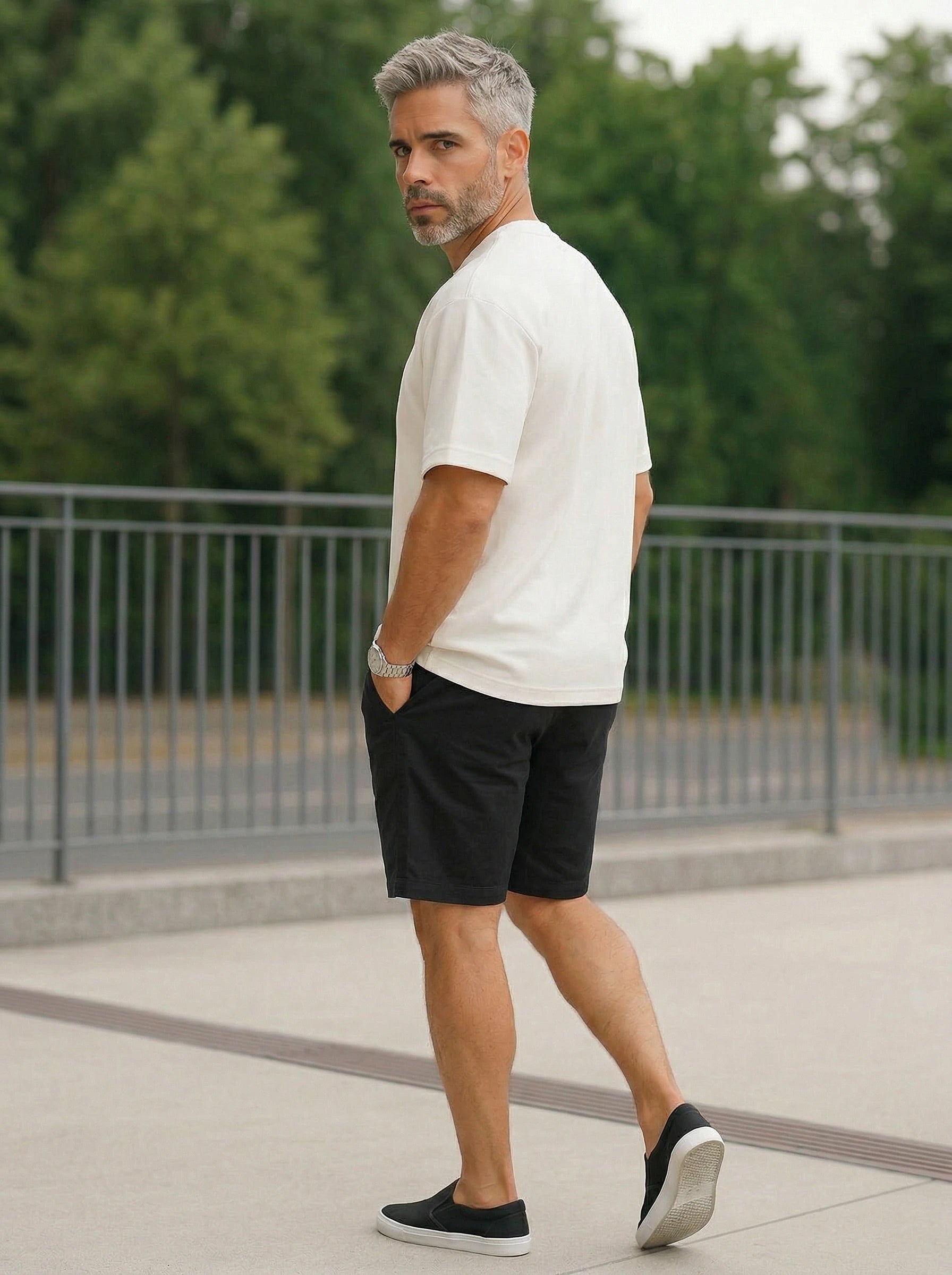 Men’s Tailored Casual Shorts