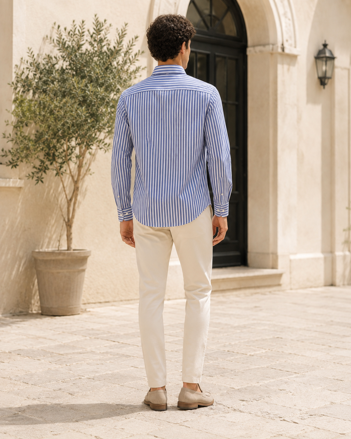 Men’s Long-Sleeve Oxford Shirt