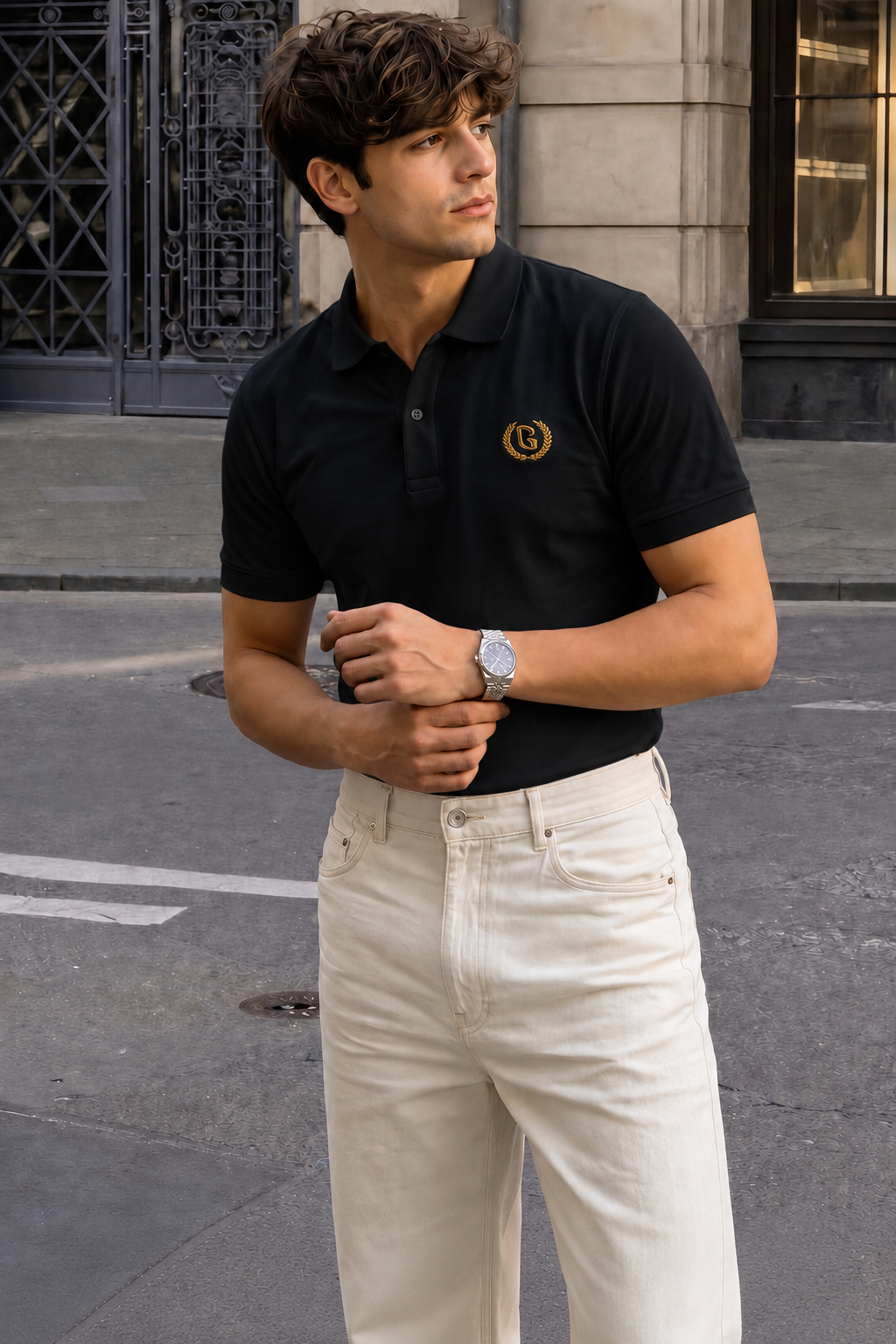 Men’s Logo Polo T-Shirt