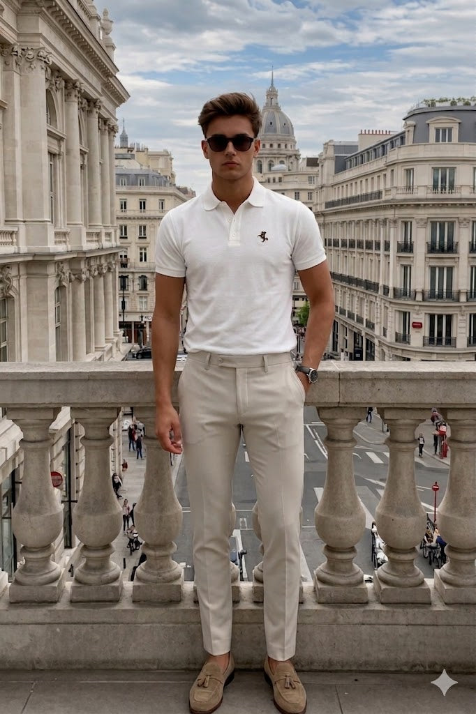 Men’s Embroidered Polo Shirt