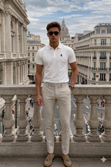 Men’s Embroidered Polo Shirt
