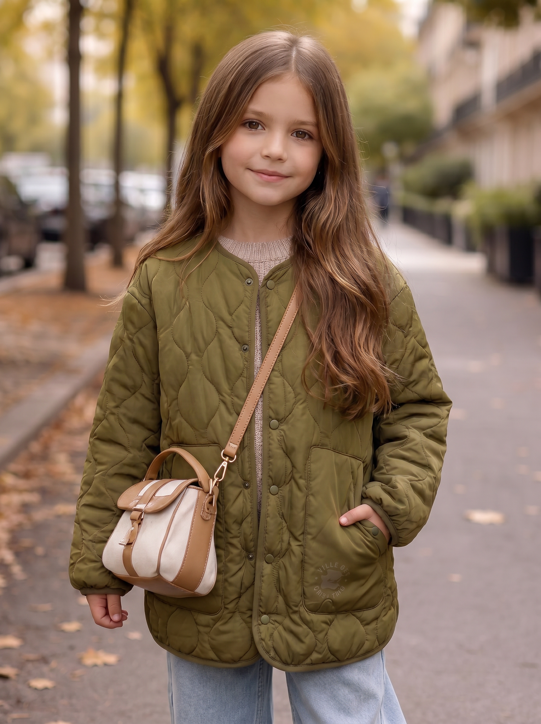 Kids Quilted Lightweight Jacket
