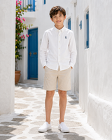 Boys’ Long-Sleeve Oxford Shirt