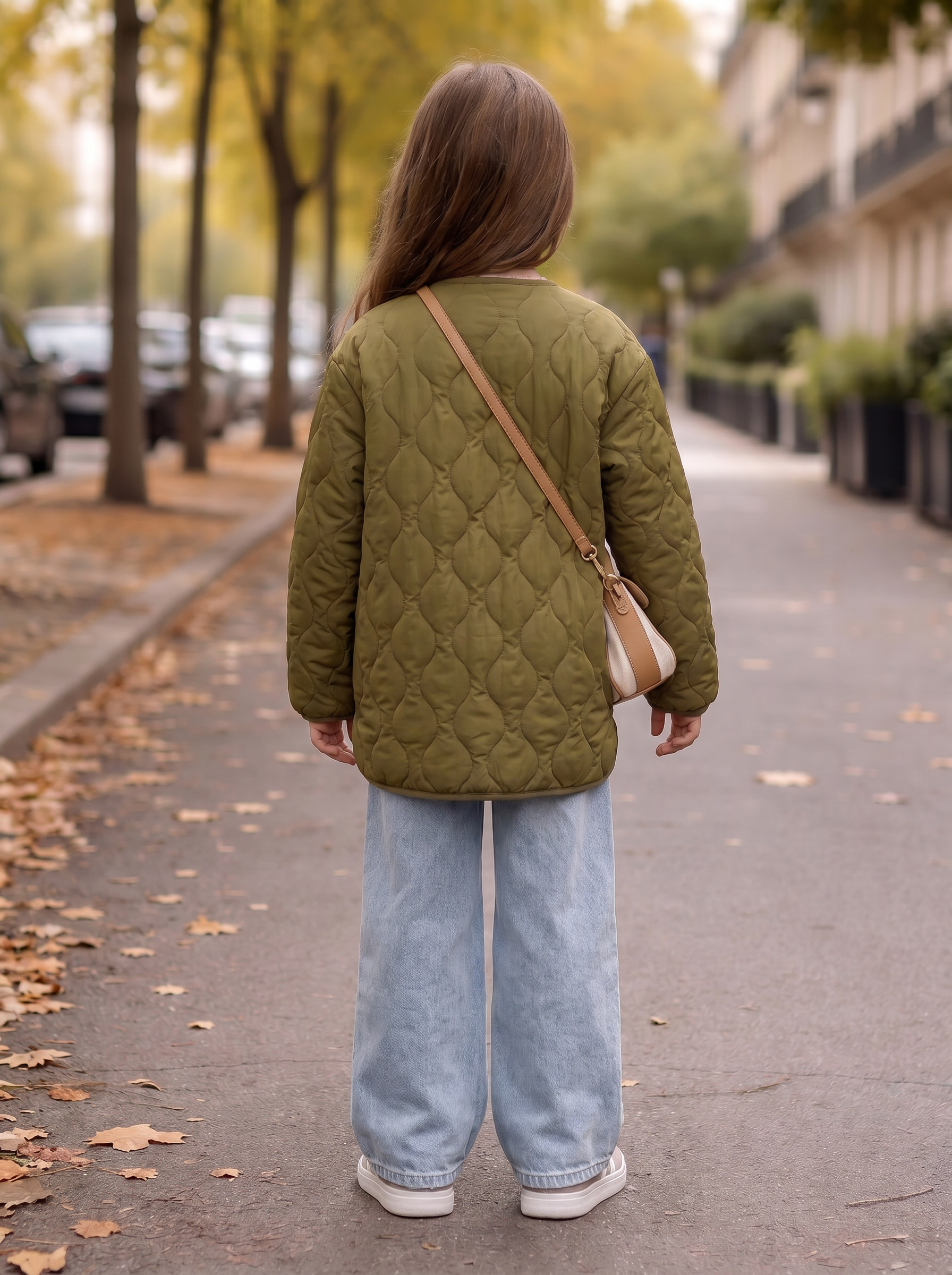 Kids Quilted Lightweight Jacket