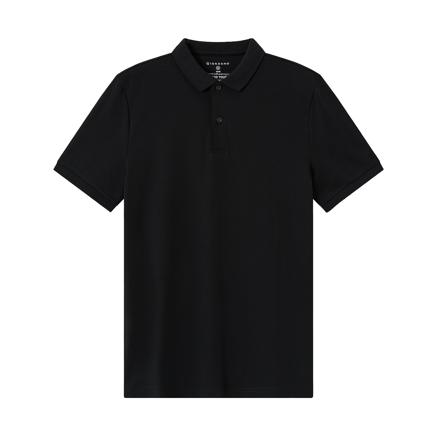 LIQUID TOUCH POLO - BLACK-11, L image