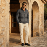 DUCK DOWN JACKET - Dk Grey, L image