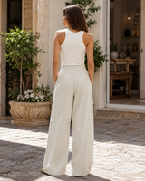 Wide-Leg Cargo Pants