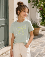 Girls’ Bow Graphic Short-Sleeve T-Shirt