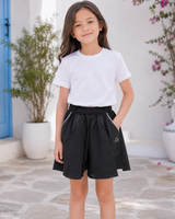 Girls’ Elastic Waist Utility Shorts