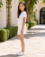 Girls’ Wrap-Front Skort