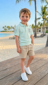 Kids Embroidered Detail Polo T-Shirt