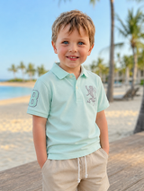 Kids Embroidered Detail Polo T-Shirt