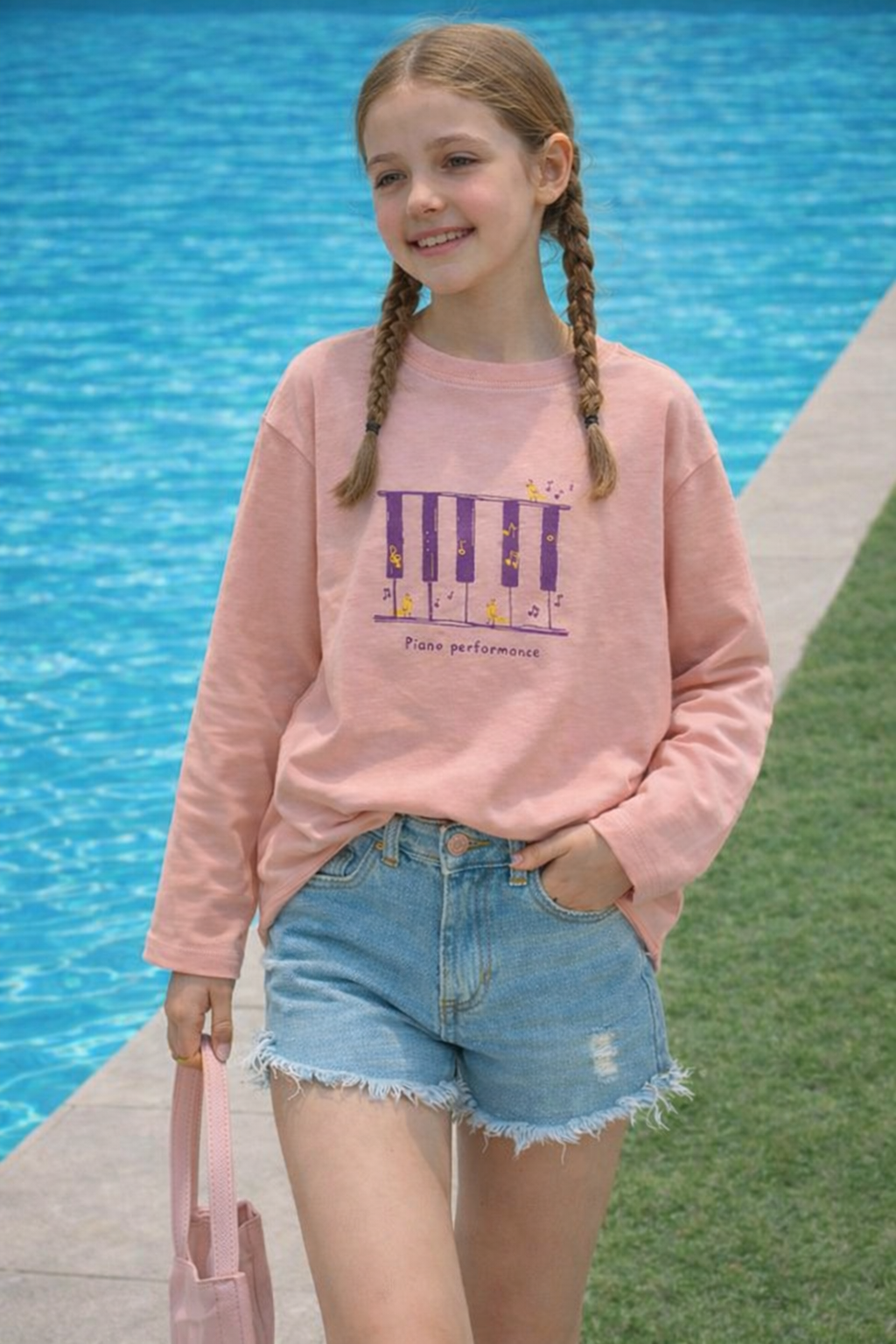 Kids Graphic Long Sleeve T-Shirt