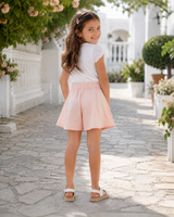 Girls’ Elastic Waist Utility Shorts