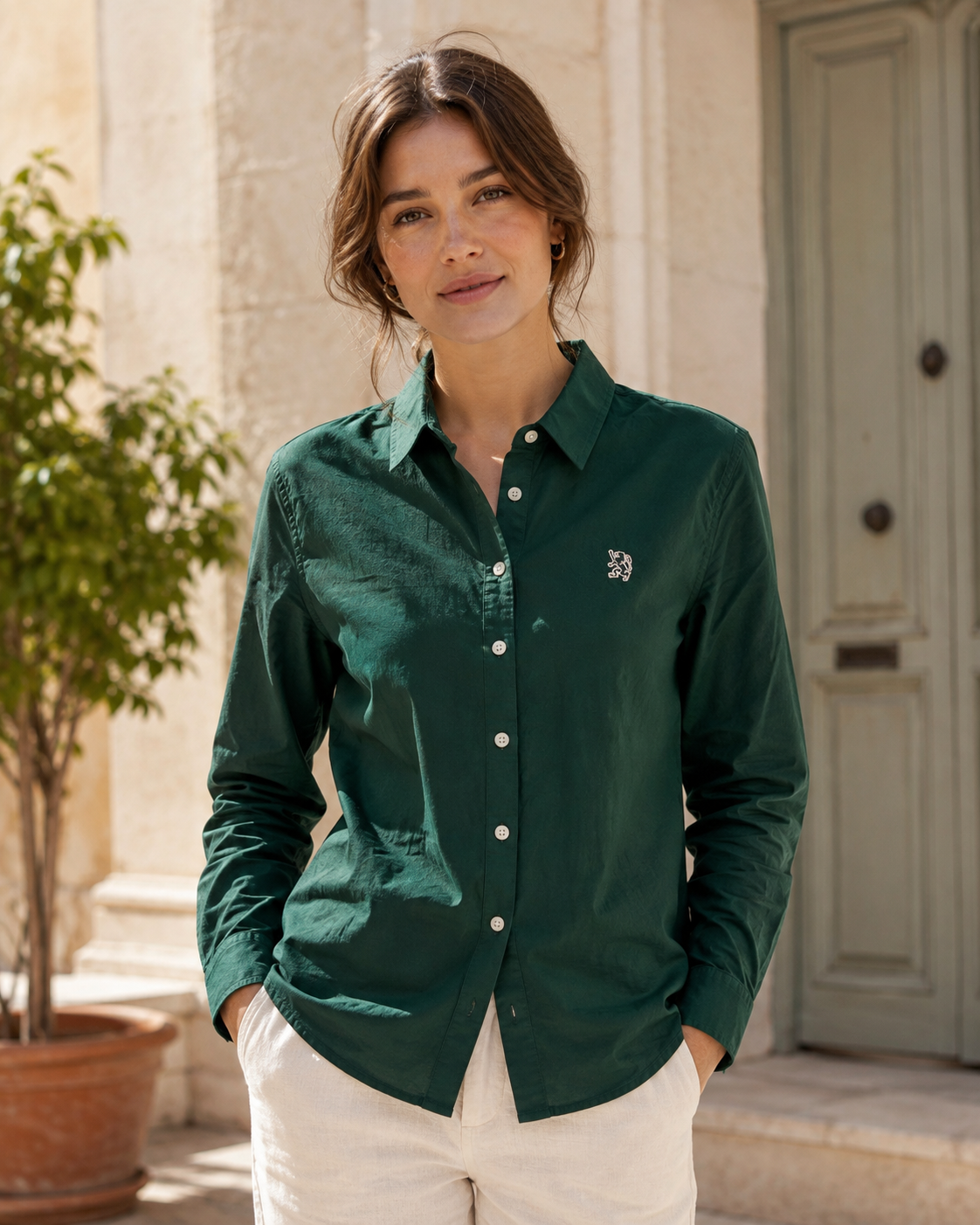 Classic Long-Sleeve Oxford Shirt