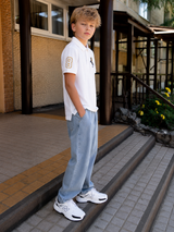 Kids Graphic Polo Shirt