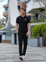 Men’s Embroidered Logo Polo T-Shirt