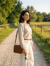 Long Sleeve Button Placket Blouse