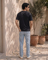 Men’s Embroidered Logo Crew Neck T-Shirt