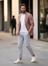 Classic Slim Fit Chino Pants