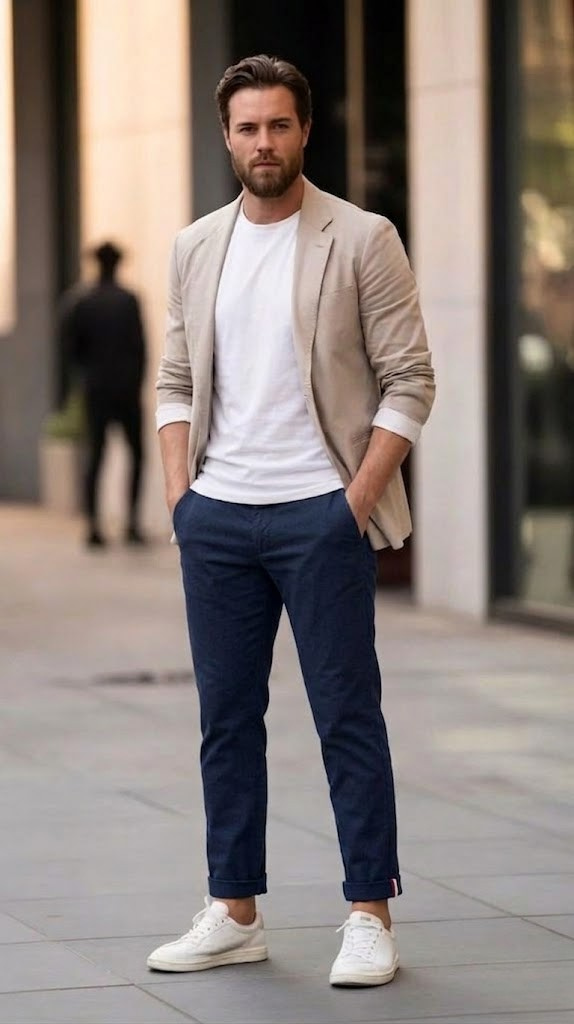 Classic Slim Fit Chino Pants