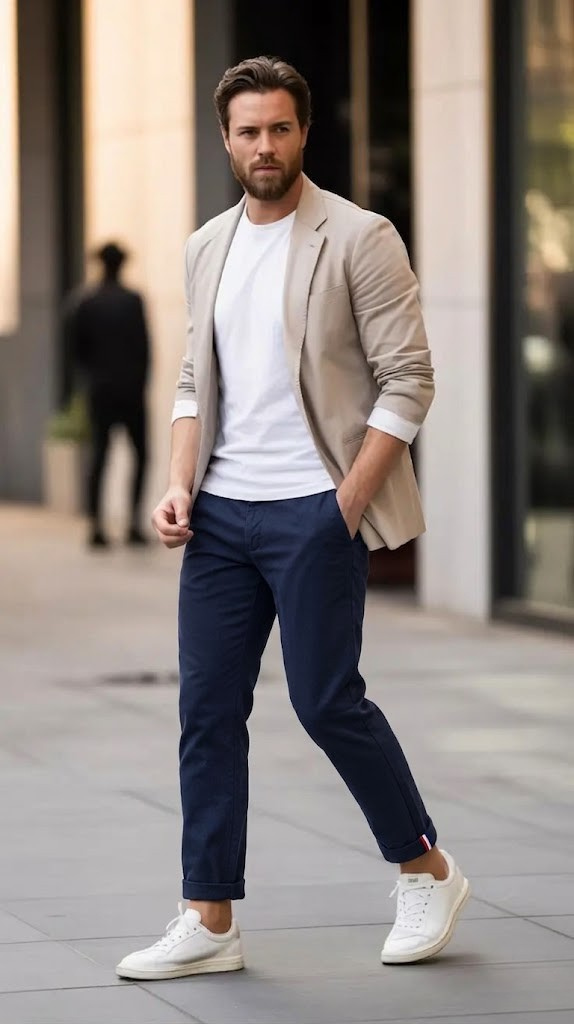 Classic Slim Fit Chino Pants