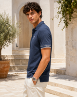 Men’s Tipped Short-Sleeve Polo Shirt