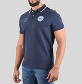 POLO WITH EMBROIDERY - NAVY-43, XXL image