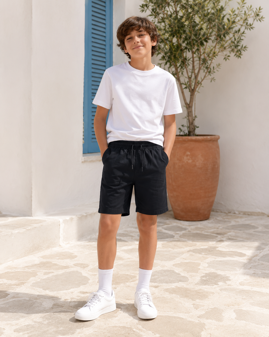 Boys’ Elastic Waist Casual Shorts - view 8