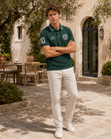 Men’s Embroidered Athletic Polo Shirt