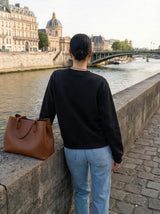 Minimal Logo Crew Neck Sweatshirt