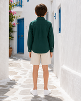 Boys’ Long-Sleeve Oxford Shirt