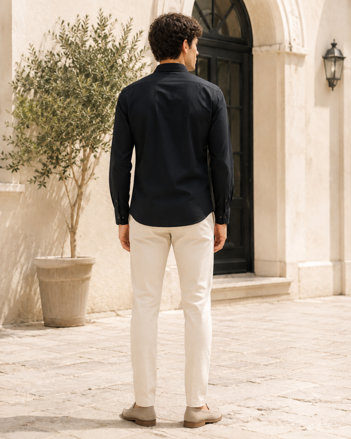 Men’s Long-Sleeve Oxford Shirt