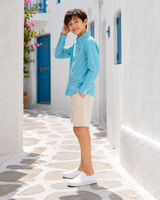 Boys’ Long-Sleeve Oxford Shirt