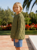 Kids Quilted Lightweight Jacket