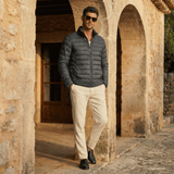 DUCK DOWN JACKET - Dk Grey, XL image