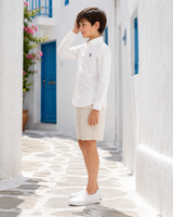 Boys’ Long-Sleeve Oxford Shirt