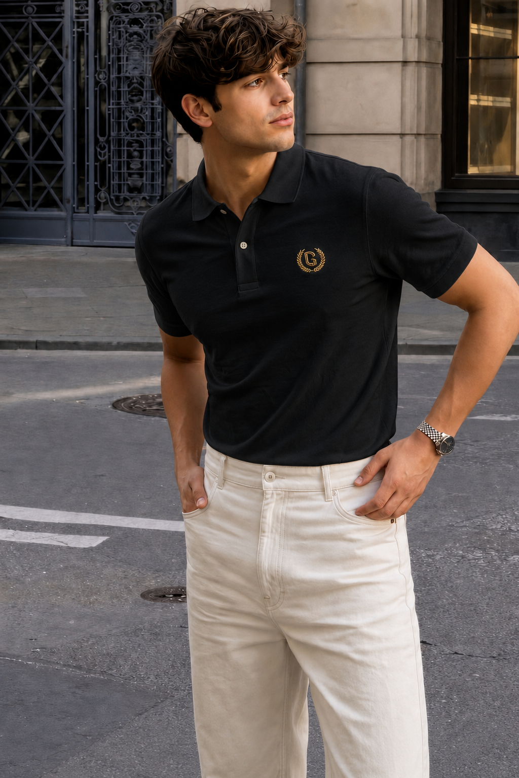 Men’s Logo Polo T-Shirt
