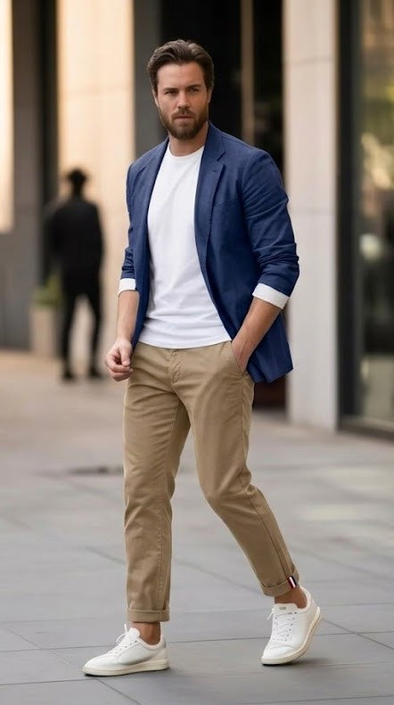 Classic Slim Fit Chino Pants