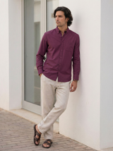 Slim Fit Button-Down Shirt