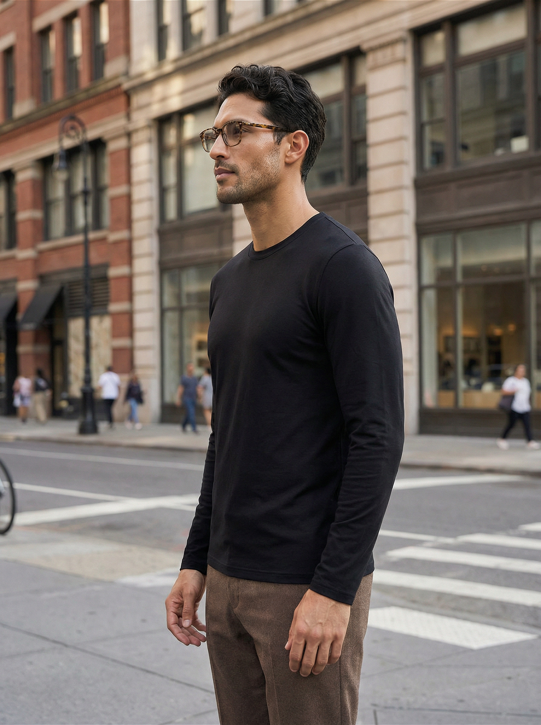 Slim Fit Long Sleeve Under-Shirt