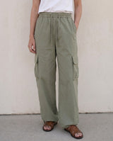 Wide-Leg Cargo Pants
