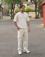 Modern Straight-Leg Cargo Jeans