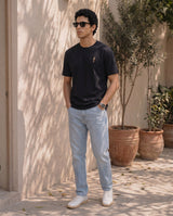 Men’s Embroidered Logo Crew Neck T-Shirt