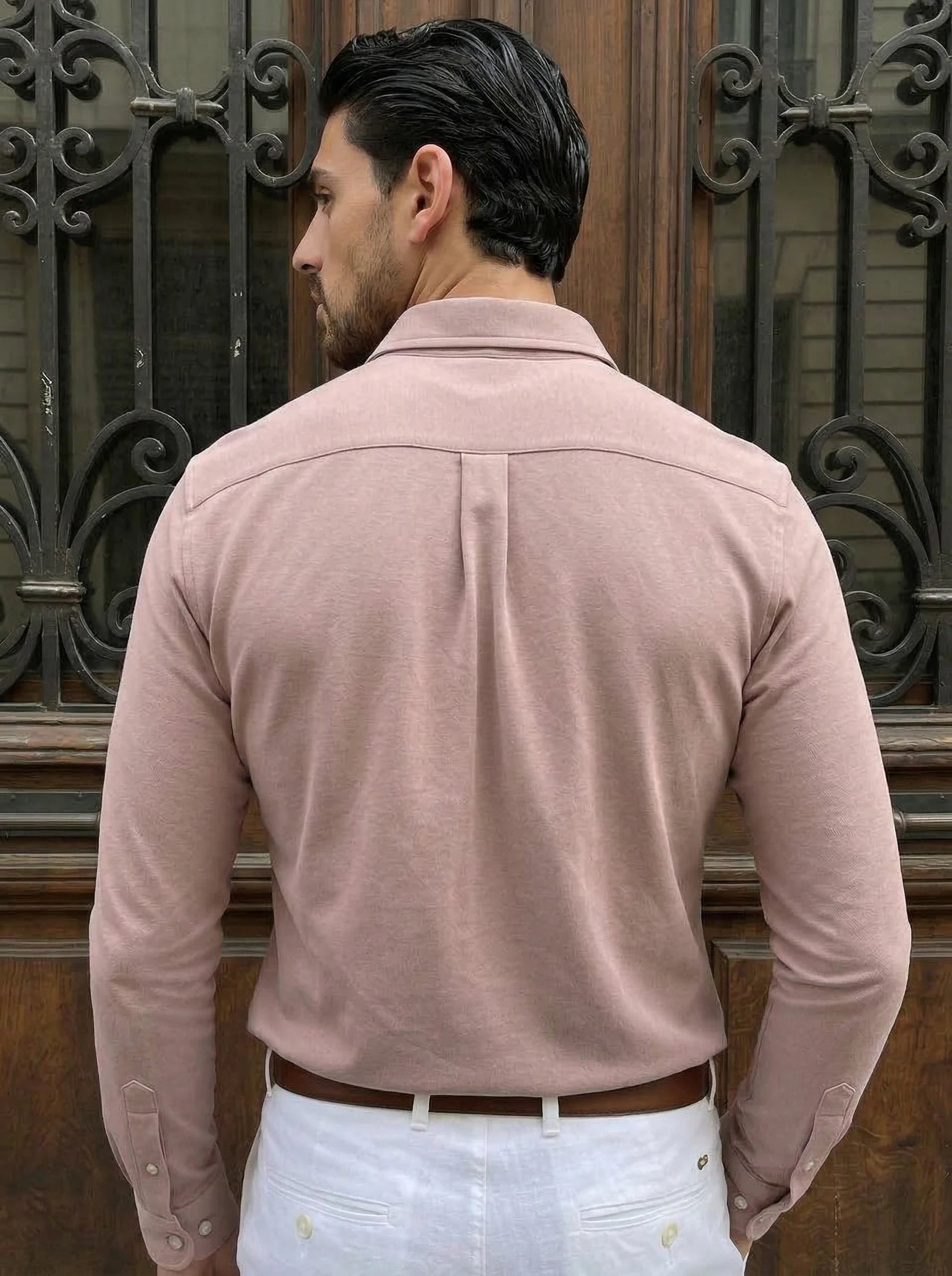 Relaxed Fit Button-Down Shirt