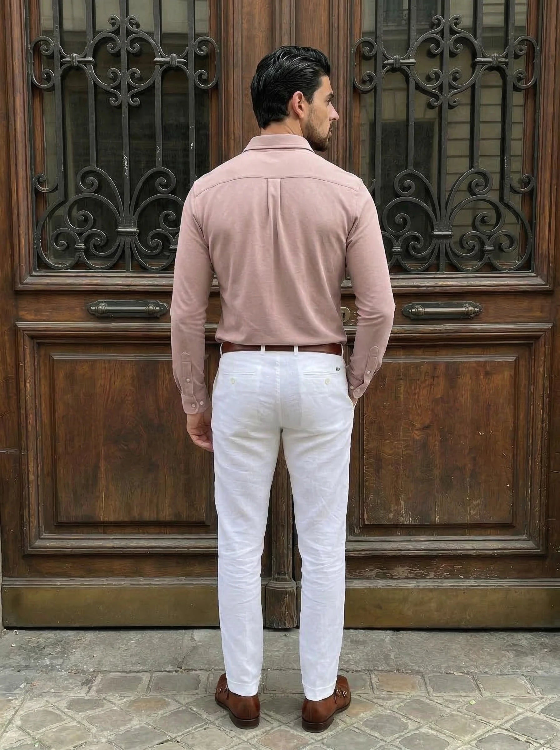 Relaxed Fit Button-Down Shirt