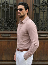 Relaxed Fit Button-Down Shirt