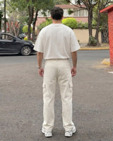 Modern Straight-Leg Cargo Jeans